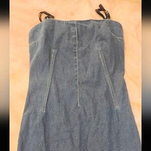 2/$15 Moda International Denim Dress